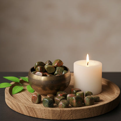 Unakite Tumbled Stone (1KG)