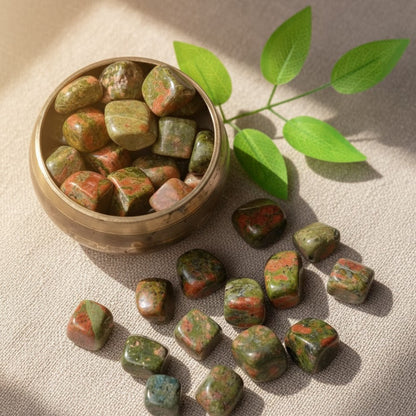 Unakite Tumbled Stone (1KG)