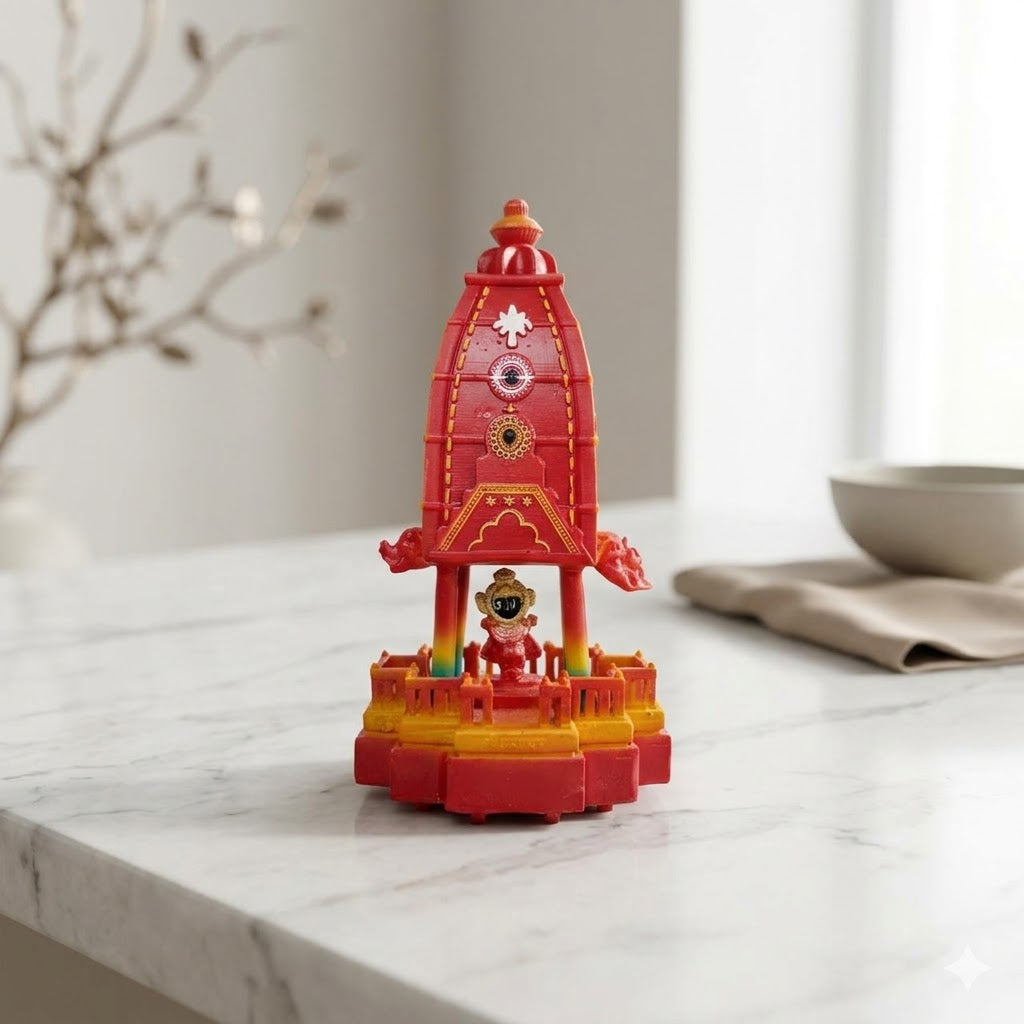 Jagannath Rath Yatra Miniature Showpiece