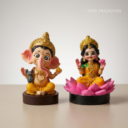 Ganesh Lakshmi Ji Idols Set (Combo Offer 10% OFF)