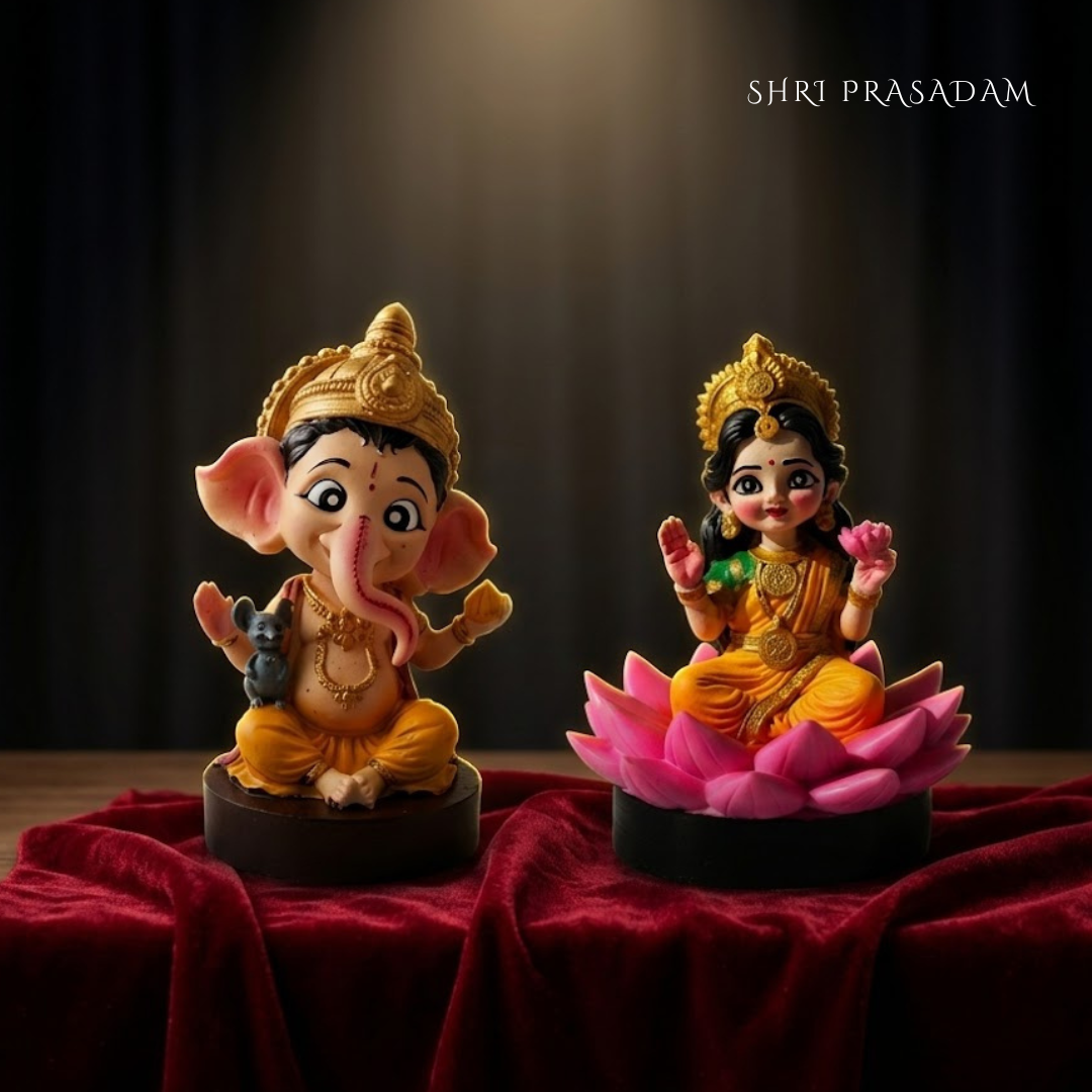 Ganesh Lakshmi Ji Idols Set (Combo Offer 10% OFF)
