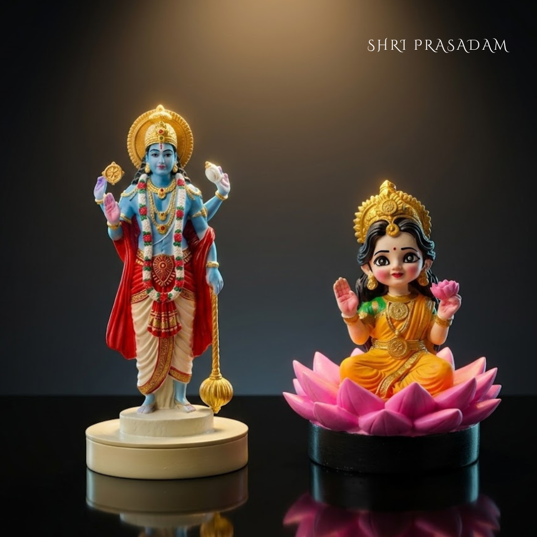 Vishnu Lakshmi Idols Set (Combo Offer - 10% OFF)